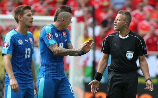 UEFA Euro 2016. Wales vs. Slovakia