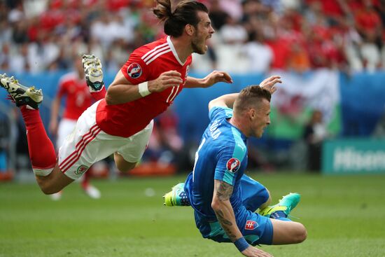UEFA Euro 2016. Wales vs. Slovakia