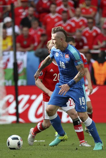 UEFA Euro 2016. Wales vs. Slovakia