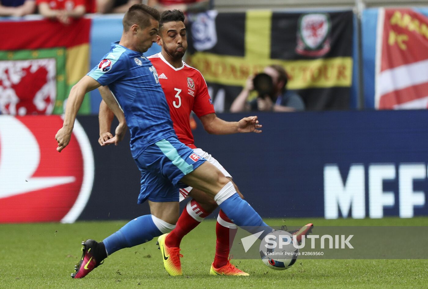 UEFA Euro 2016. Wales vs. Slovakia