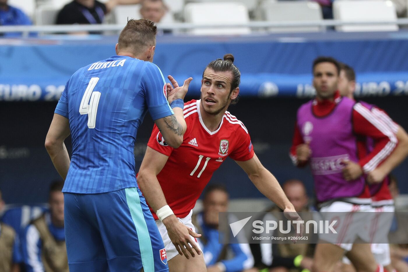 Football. UEFA Euro 2016, Wales vs. Slovakia