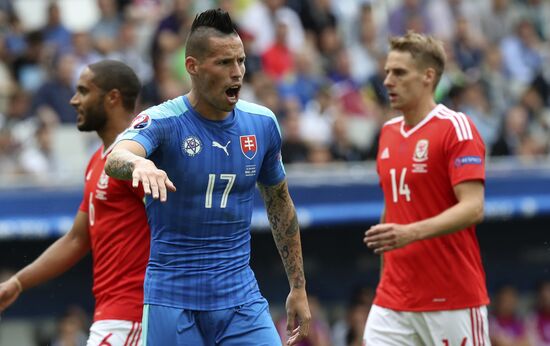 UEFA Euro 2016. Wales vs. Slovakia