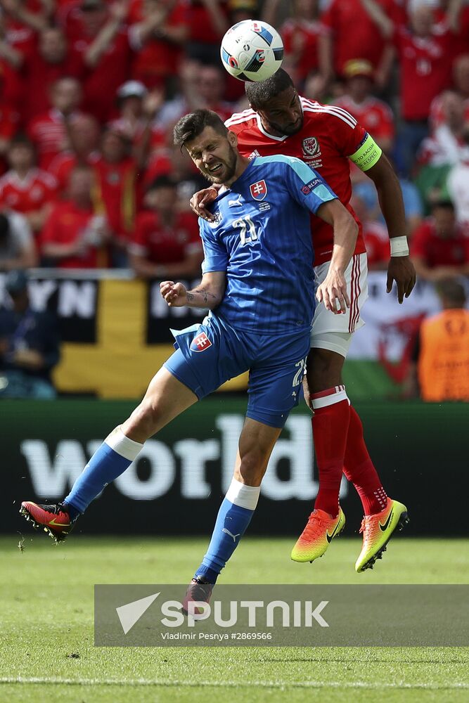 UEFA Euro 2016. Wales vs. Slovakia