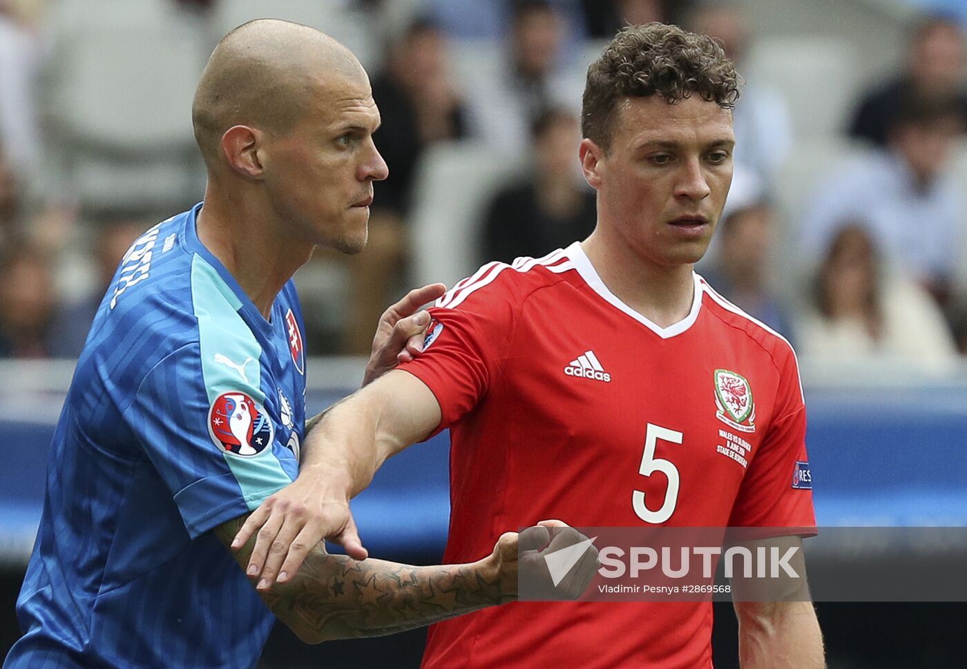 UEFA Euro 2016. Wales vs. Slovakia