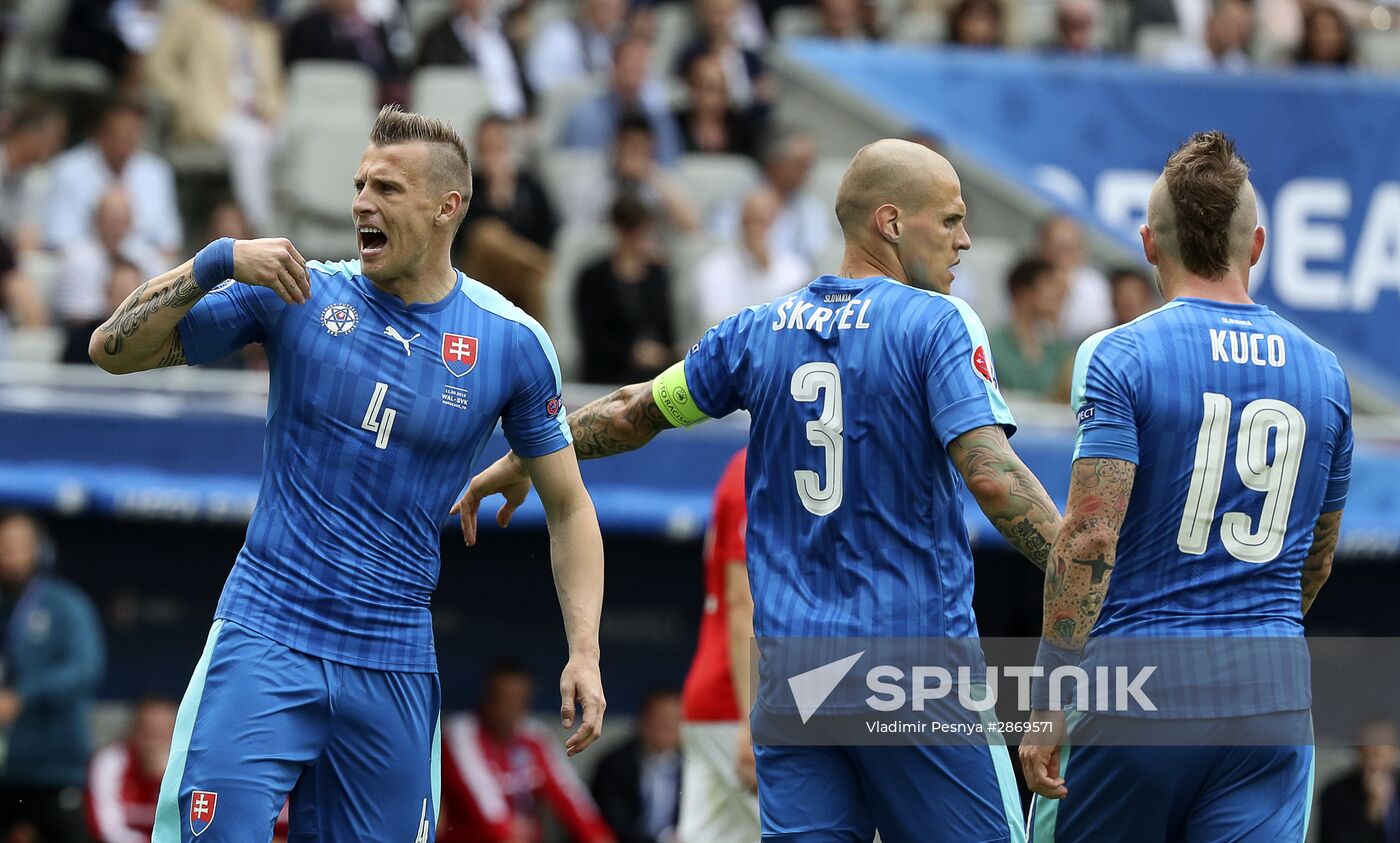UEFA Euro 2016. Wales vs. Slovakia