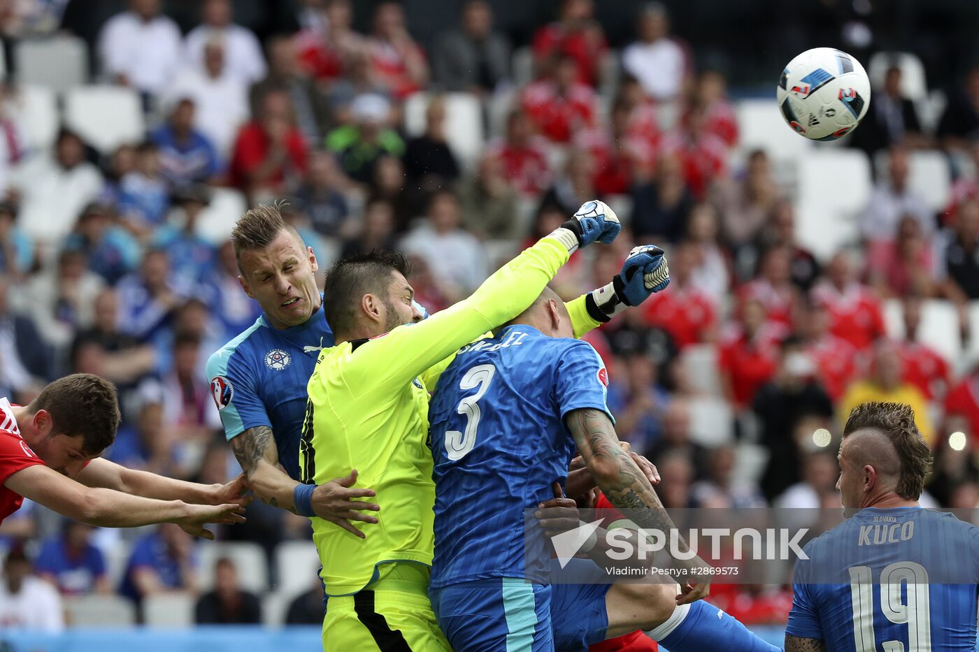 UEFA Euro 2016. Wales vs. Slovakia