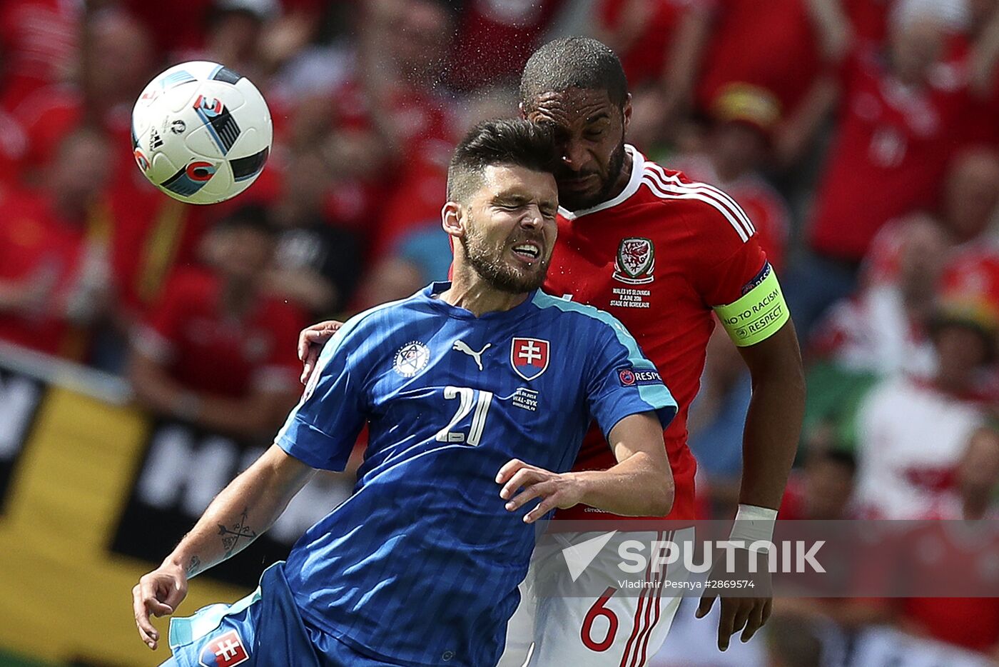 UEFA Euro 2016. Wales vs. Slovakia