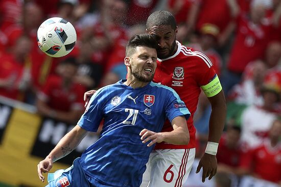 UEFA Euro 2016. Wales vs. Slovakia