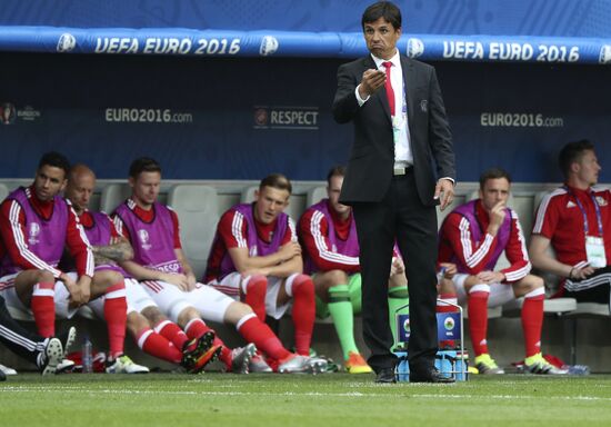 Football. UEFA Euro 2016, Wales vs. Slovakia