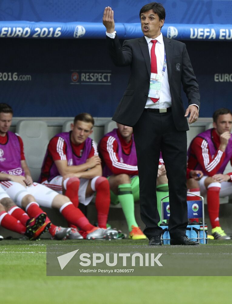 Football. UEFA Euro 2016, Wales vs. Slovakia