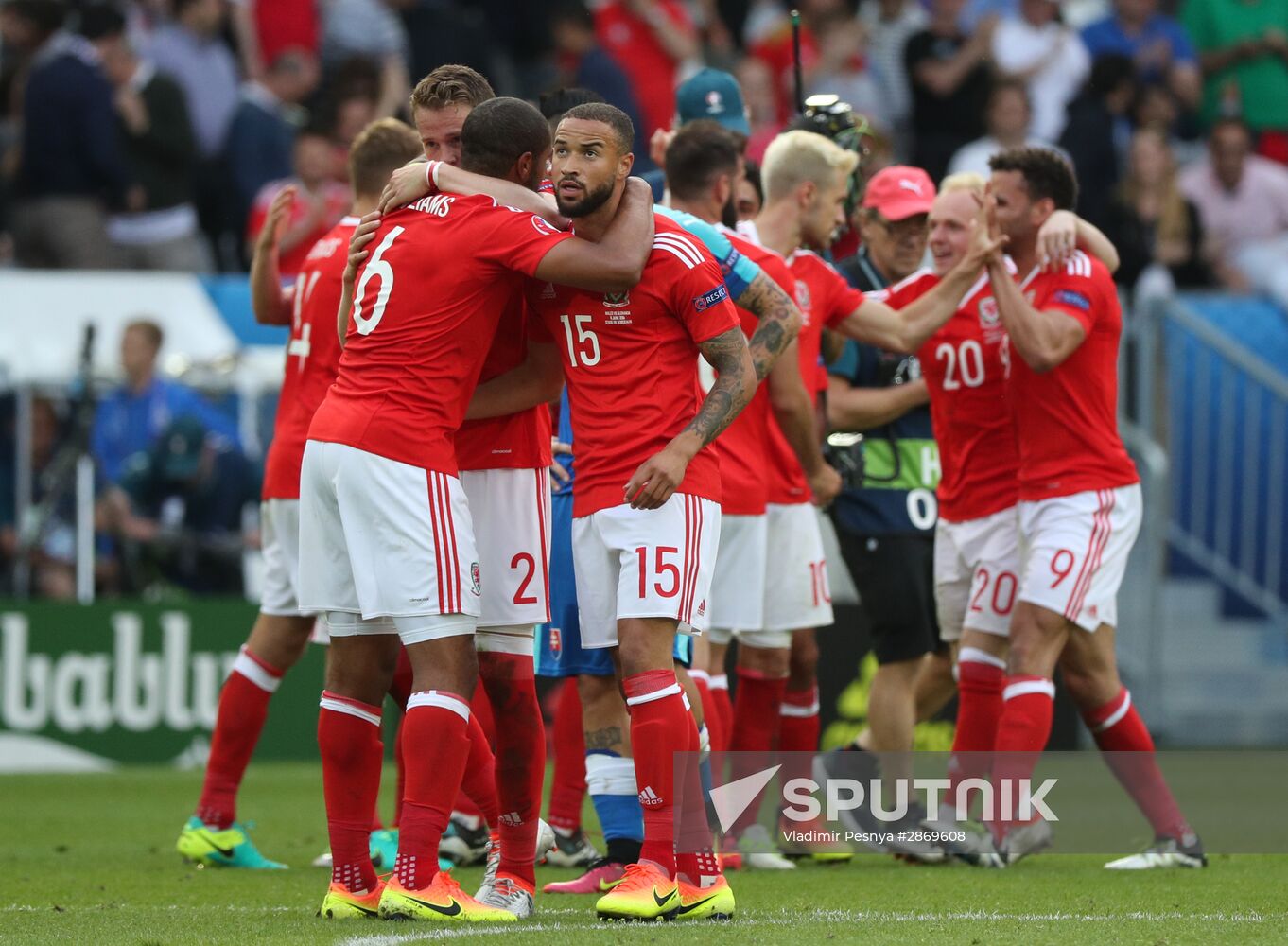 UEFA Euro 2016. Wales vs. Slovakia