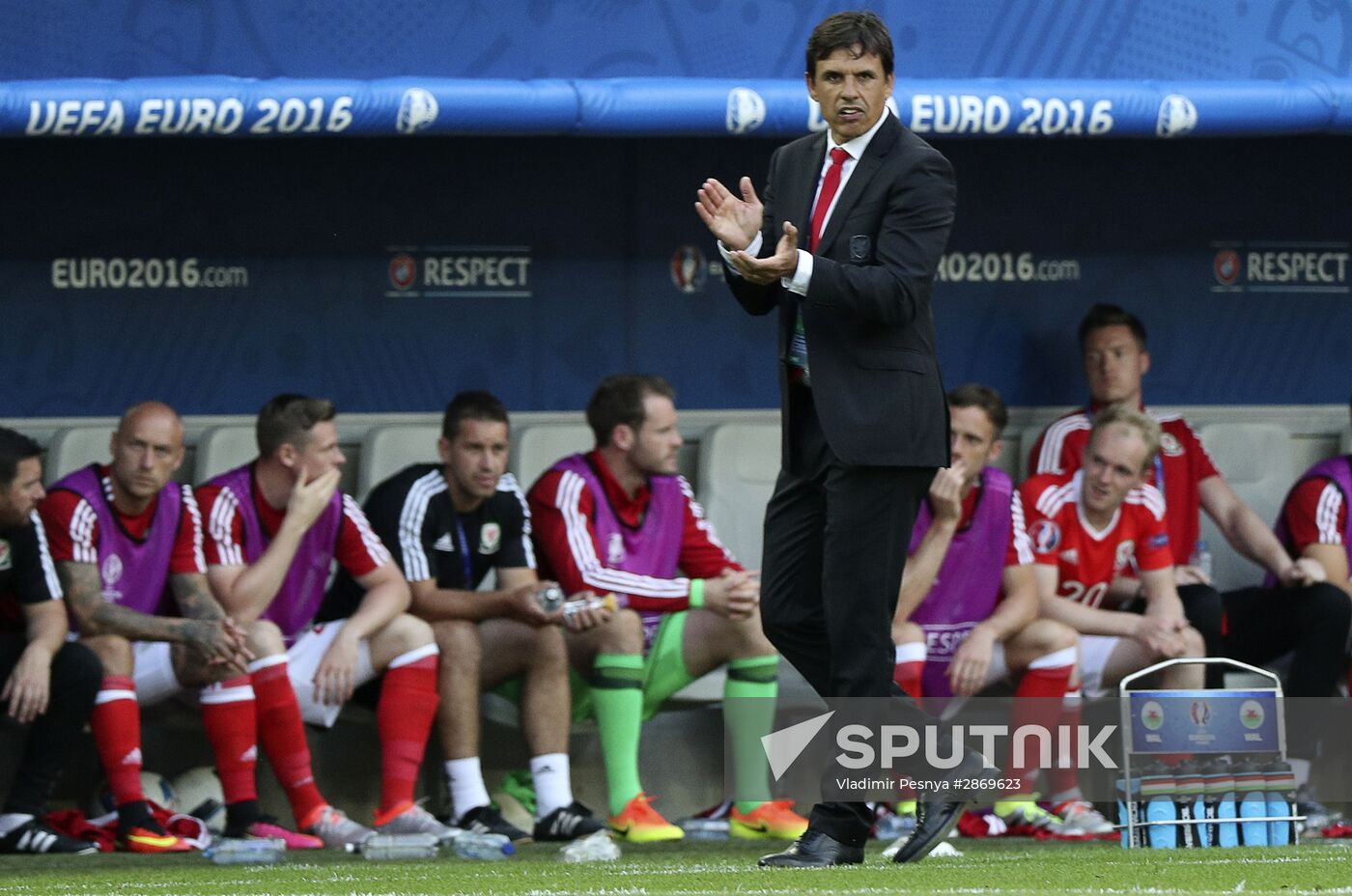 UEFA Euro 2016. Wales vs. Slovakia