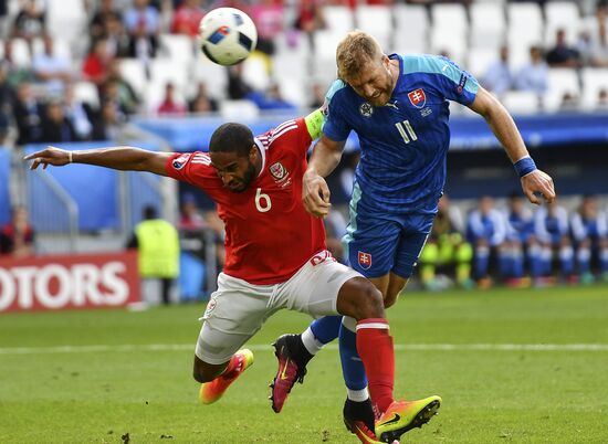 UEFA Euro 2016. Wales vs. Slovakia