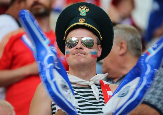 Football. UEFA Euro 2016. Russia vs. England