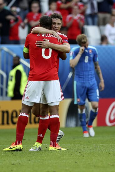 UEFA Euro 2016. Wales vs. Slovakia