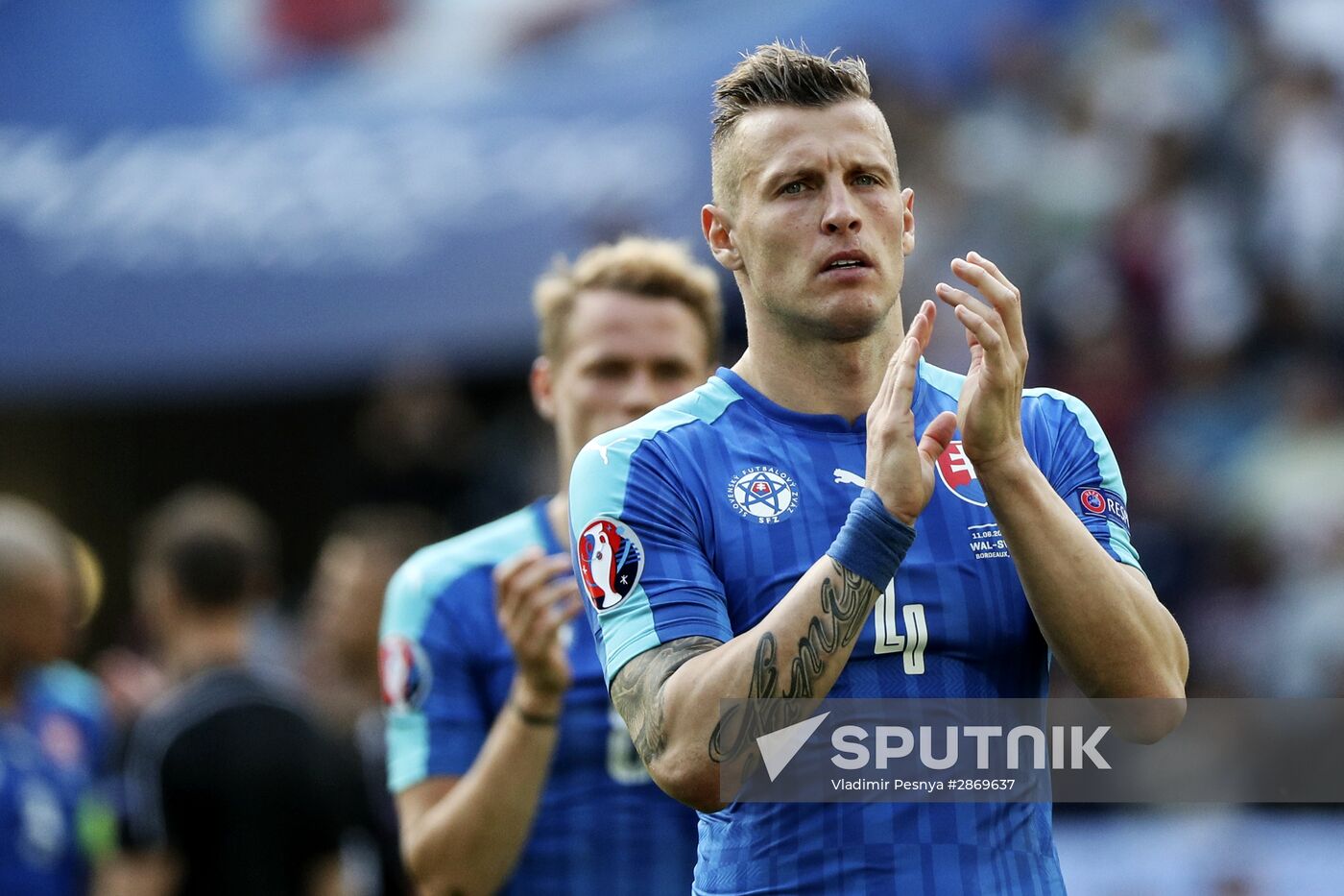 Football. UEFA Euro 2016, Wales vs. Slovakia