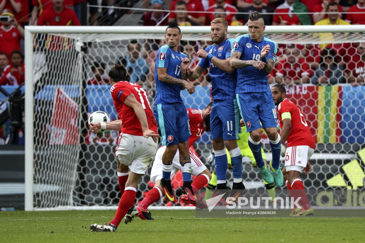 UEFA Euro 2016. Wales vs. Slovakia