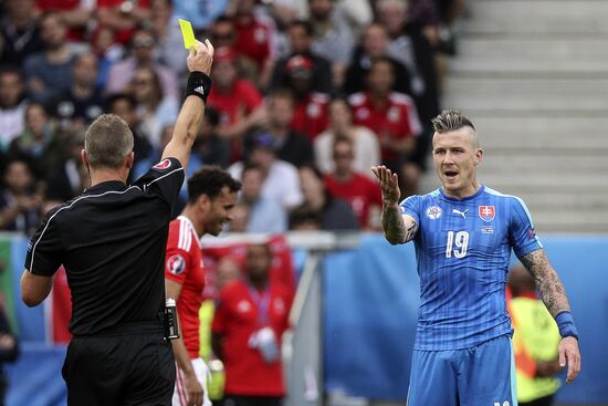 UEFA Euro 2016. Wales vs. Slovakia