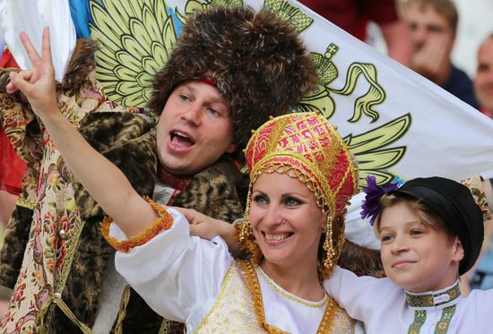 Football. UEFA Euro 2016. Russia vs. England