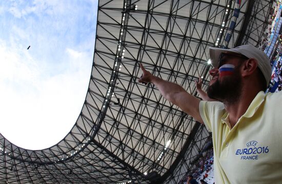 Football. UEFA Euro 2016. Russia vs. England