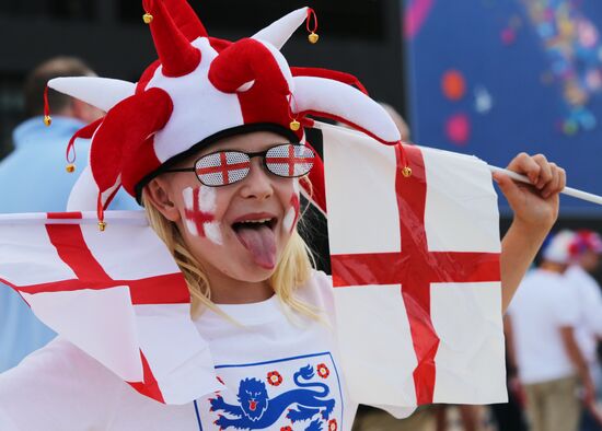 Football. UEFA Euro 2016. Russia vs. England