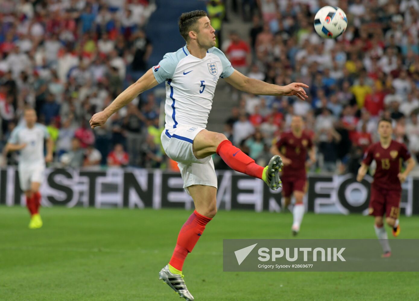 Football. UEFA Euro 2016. Russia vs. England