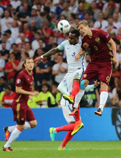 Football. UEFA Euro 2016. Russia vs. England