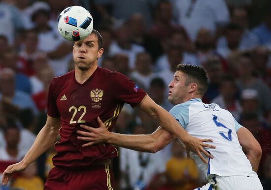 Football. UEFA Euro 2016. Russia vs. England
