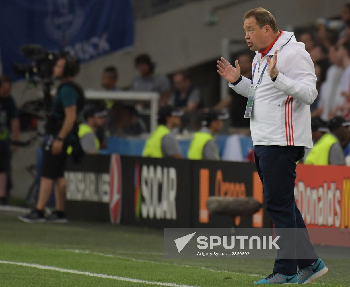 Football. UEFA Euro 2016. Russia vs. England