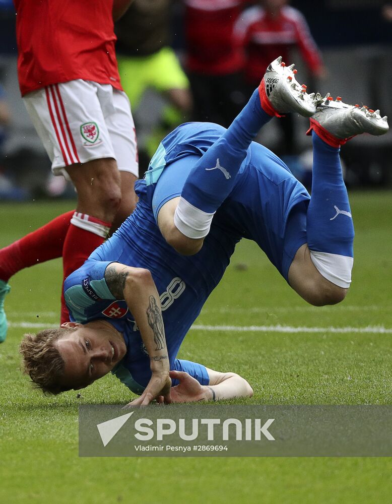 UEFA Euro 2016. Wales vs. Slovakia
