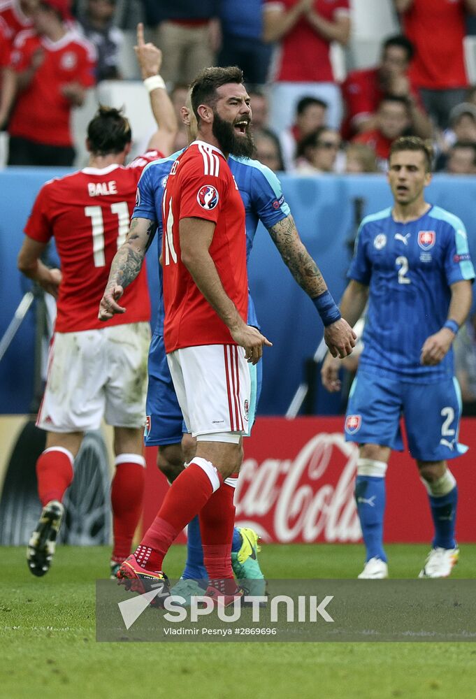 UEFA Euro 2016. Wales vs. Slovakia