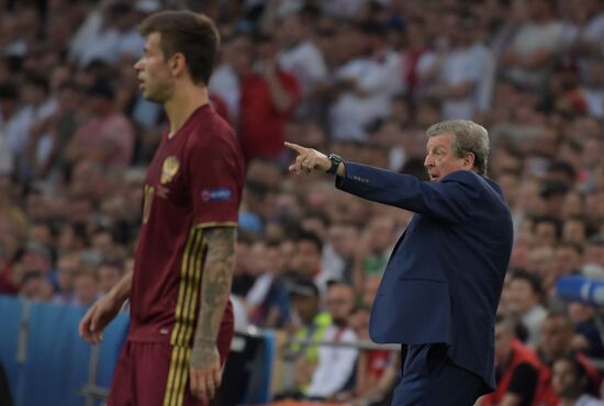 Football. UEFA Euro 2016. Russia vs. England