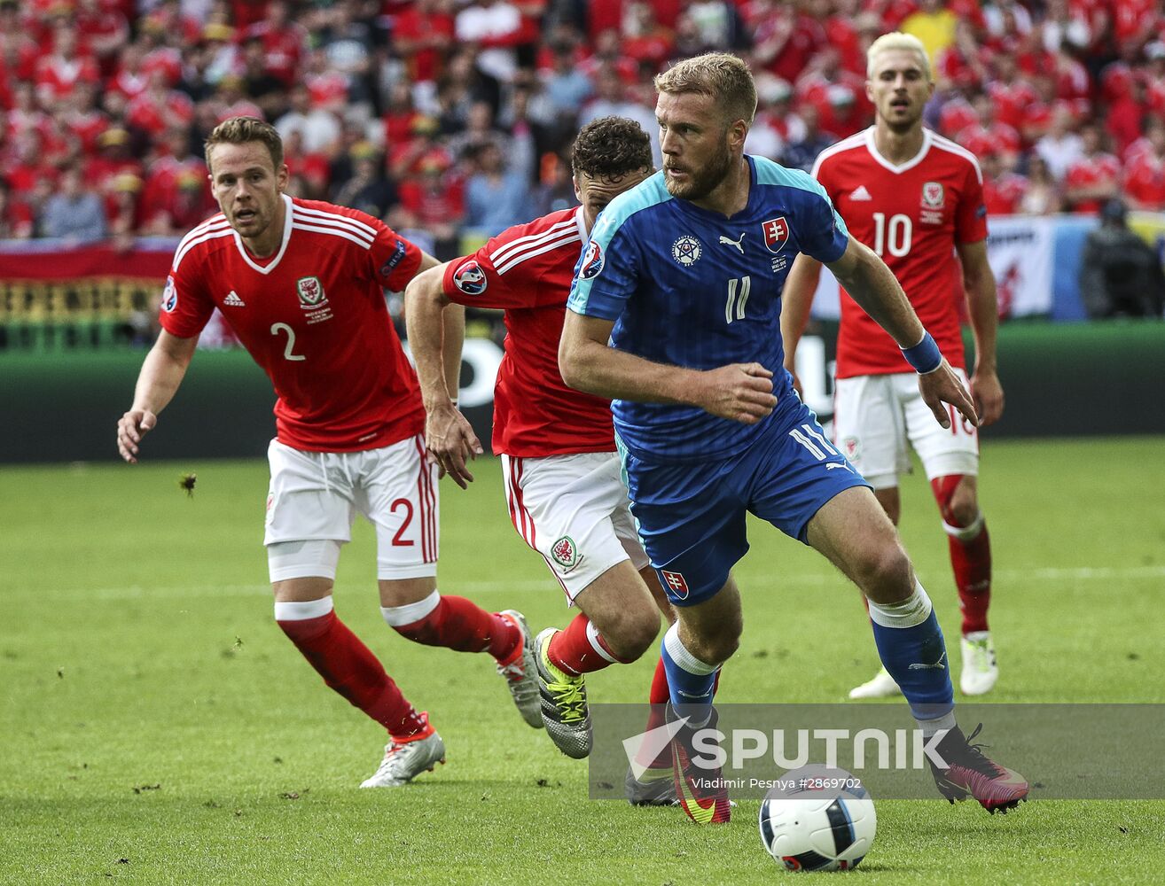 UEFA Euro 2016. Wales vs. Slovakia