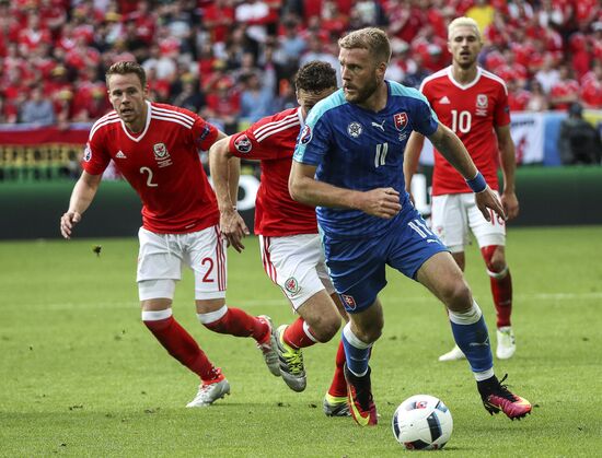 UEFA Euro 2016. Wales vs. Slovakia