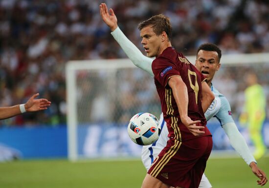 Football. UEFA Euro 2016. Russia vs. England