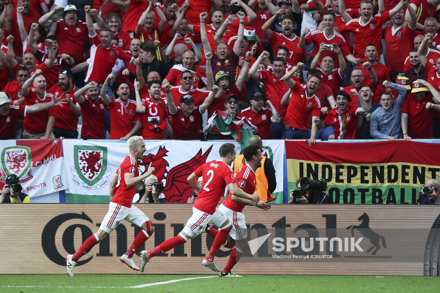 UEFA Euro 2016. Wales vs. Slovakia