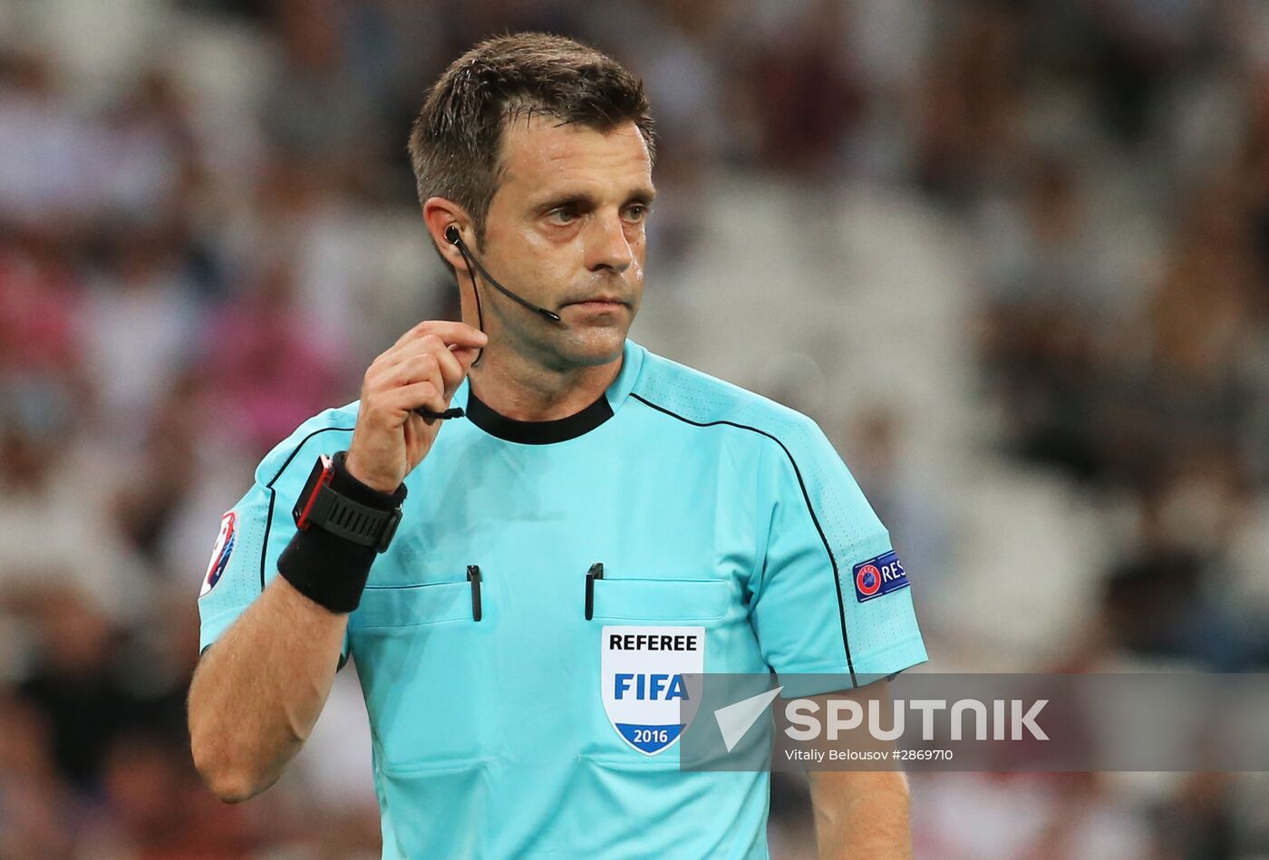 Football. UEFA Euro 2016. Russia vs. England