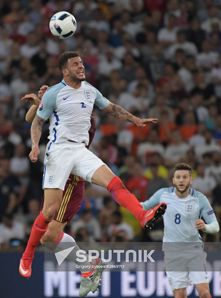 Football. UEFA Euro 2016. Russia vs. England