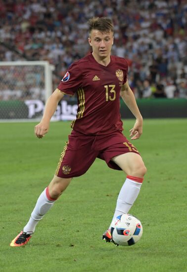 Football. UEFA Euro 2016. Russia vs. England
