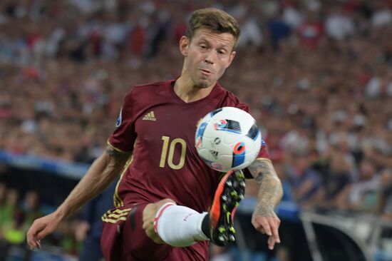 Football. UEFA Euro 2016. Russia vs. England