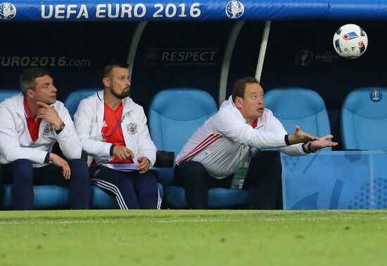 Football. UEFA Euro 2016. Russia vs. England