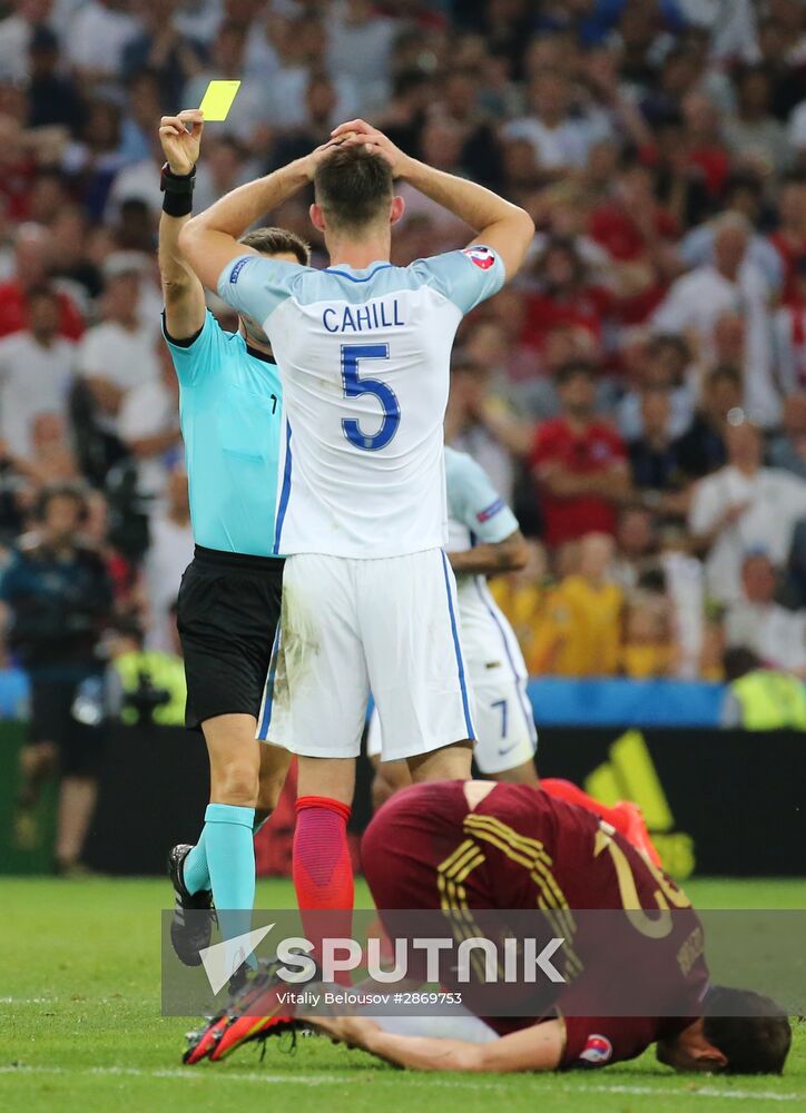 UEFA Euro 2016. England vs. Russia