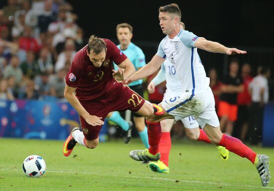 UEFA Euro 2016. England vs. Russia