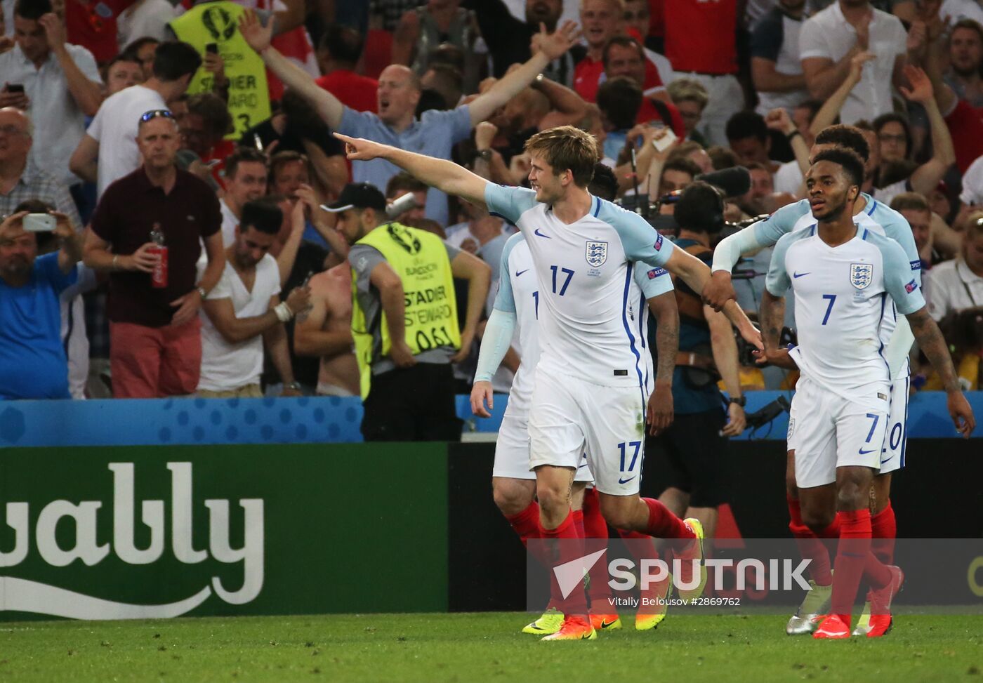 UEFA Euro 2016. England vs. Russia