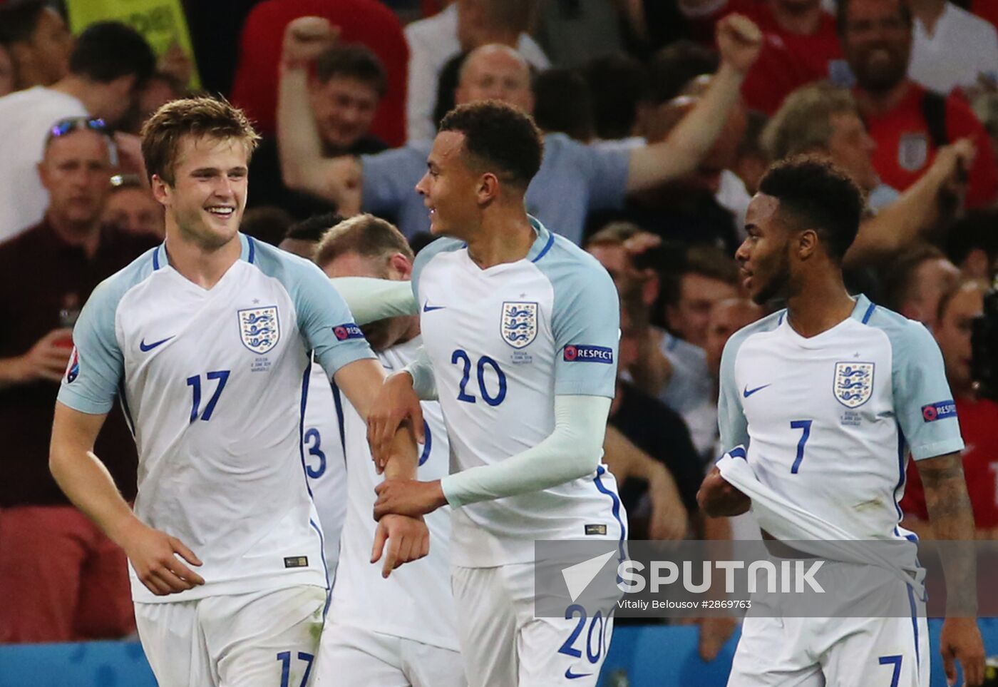 UEFA Euro 2016. England vs. Russia
