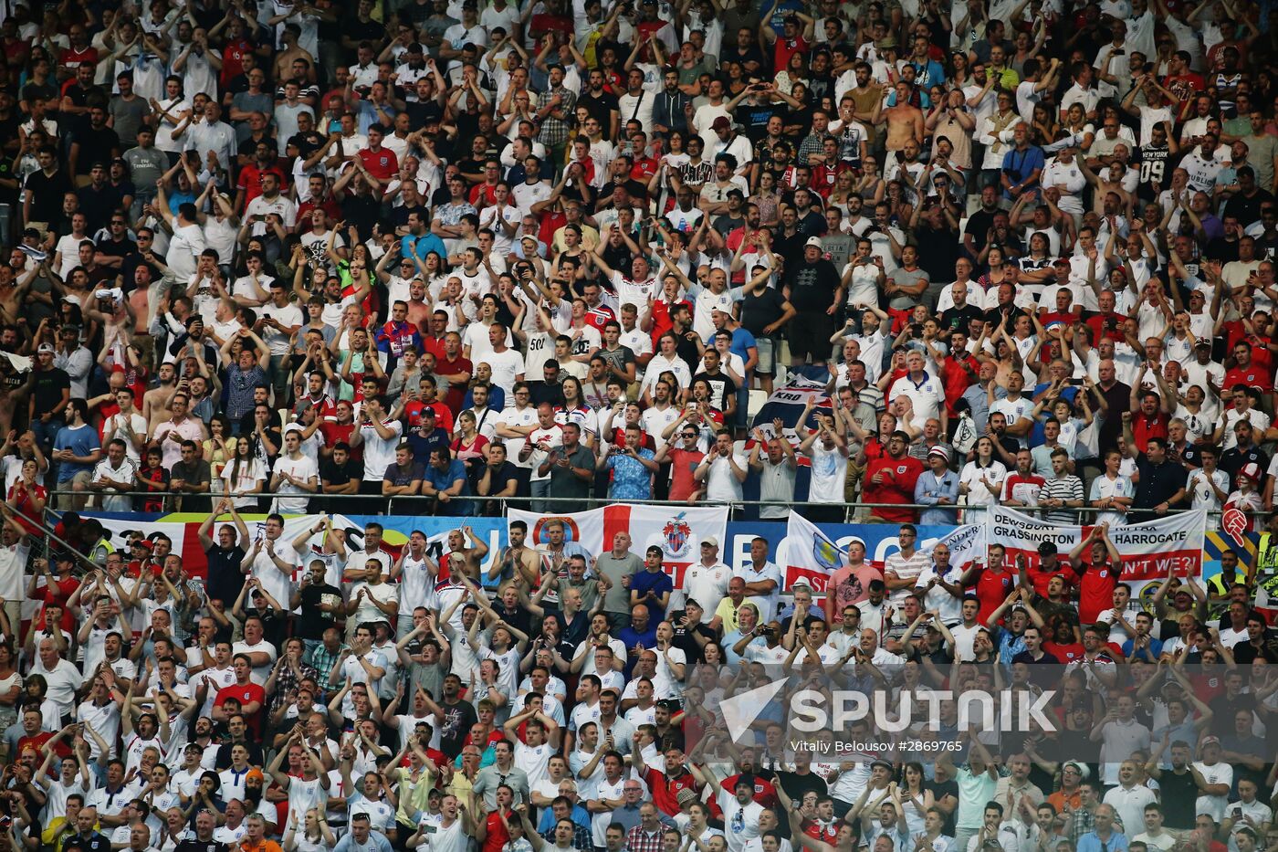 UEFA Euro 2016. England vs. Russia