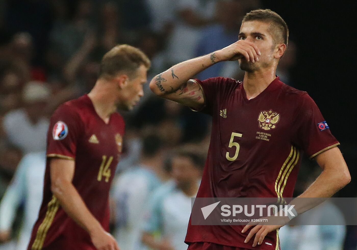 UEFA Euro 2016. England vs. Russia