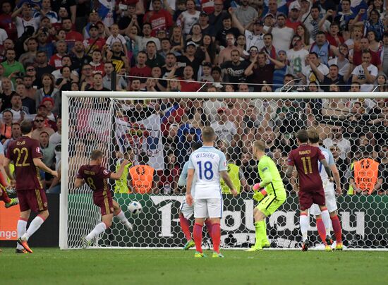 UEFA Euro 2016. England vs. Russia