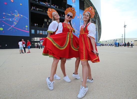 UEFA Euro 2016. England vs. Russia