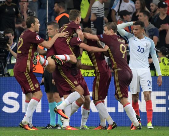 UEFA Euro 2016. England vs. Russia